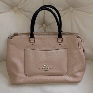 coach leather bag
